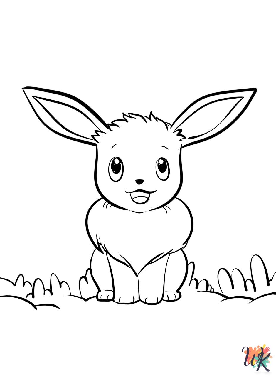 coloring pages for Eevee