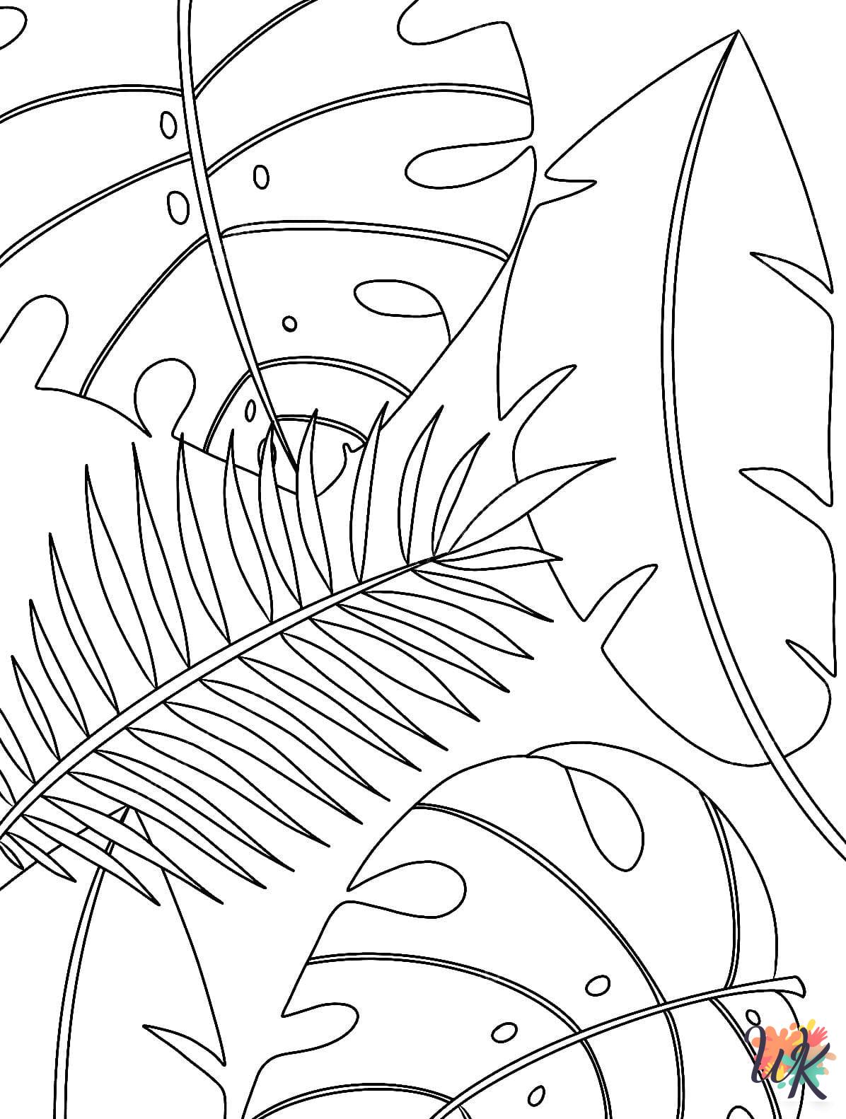 grinch cute Fall Leaves coloring pages