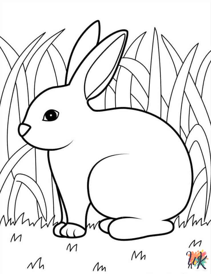 easy cute Farm Animal coloring pages
