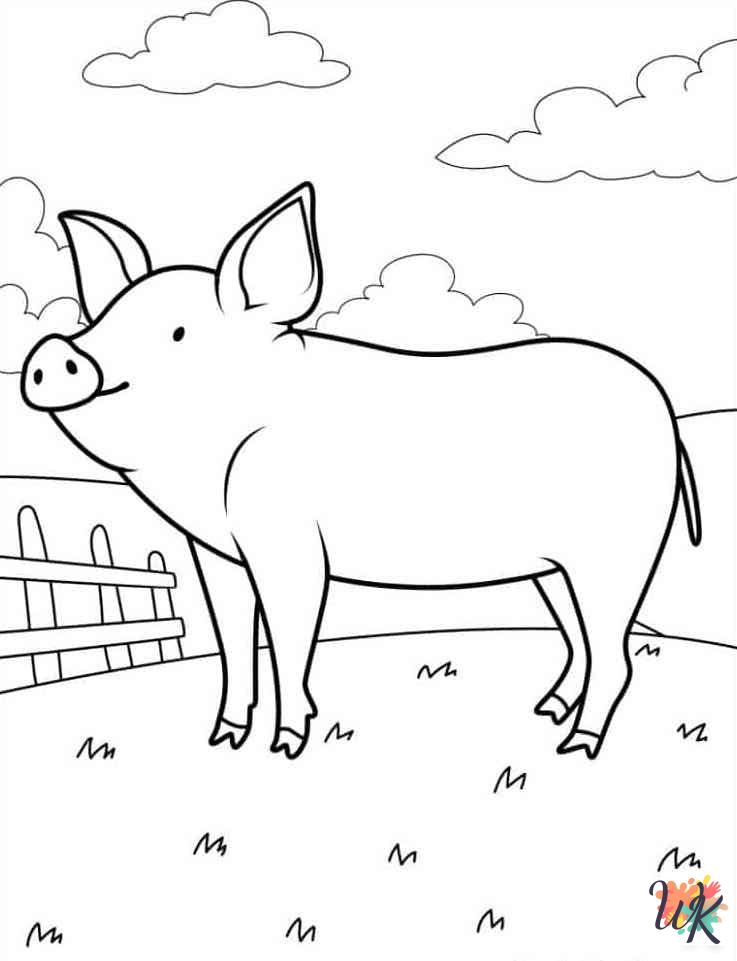 Farm Animal free coloring pages