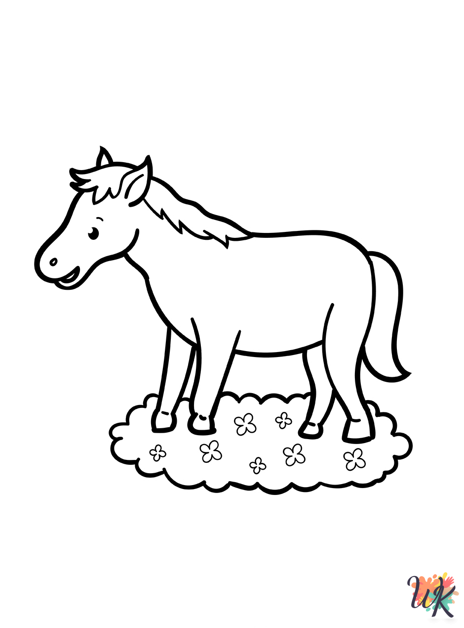 coloring pages for Farm Animal