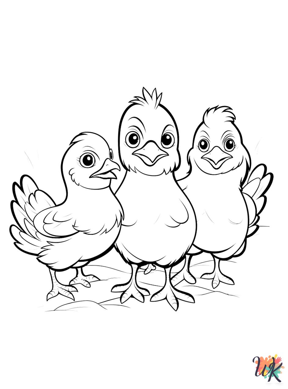 fun Farm Animal coloring pages