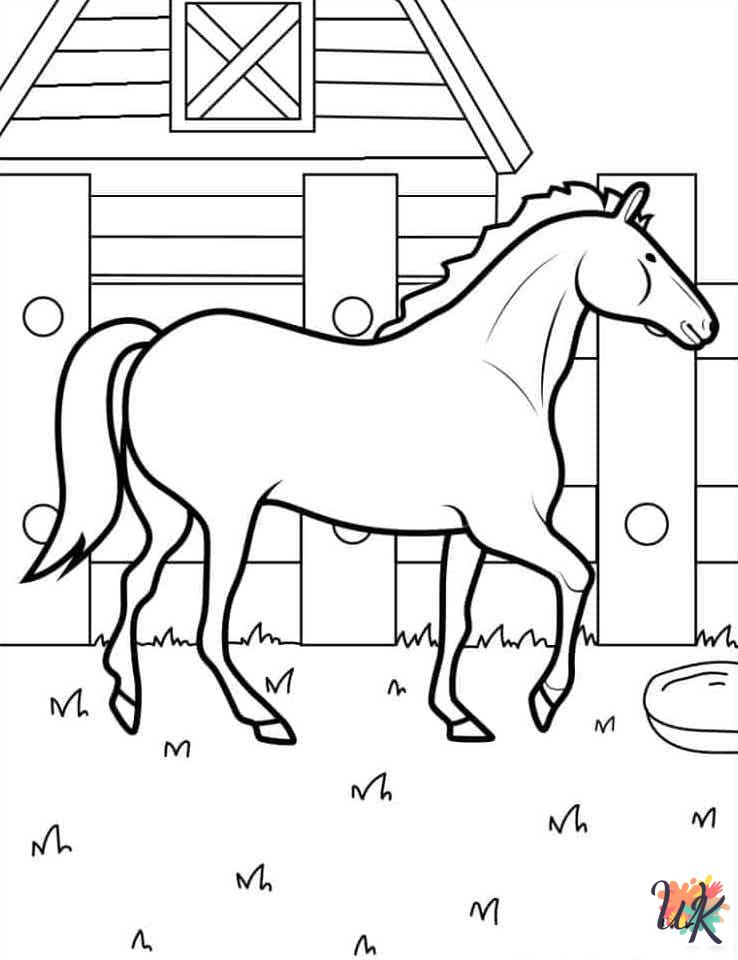 coloring pages printable Farm Animal 1