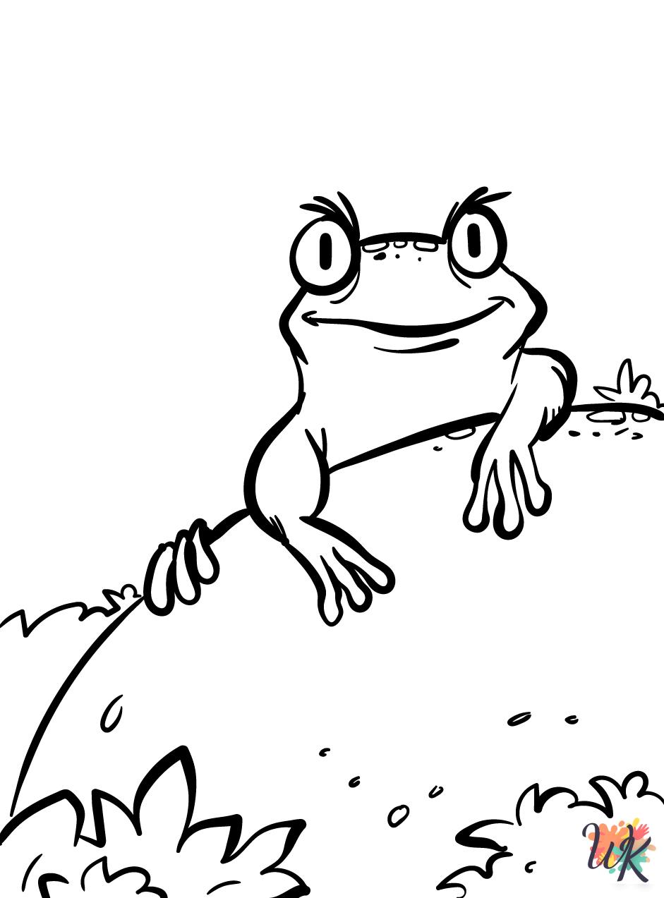 coloring Frog pages