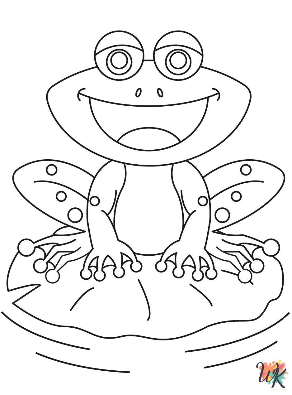 printable coloring pages Frog