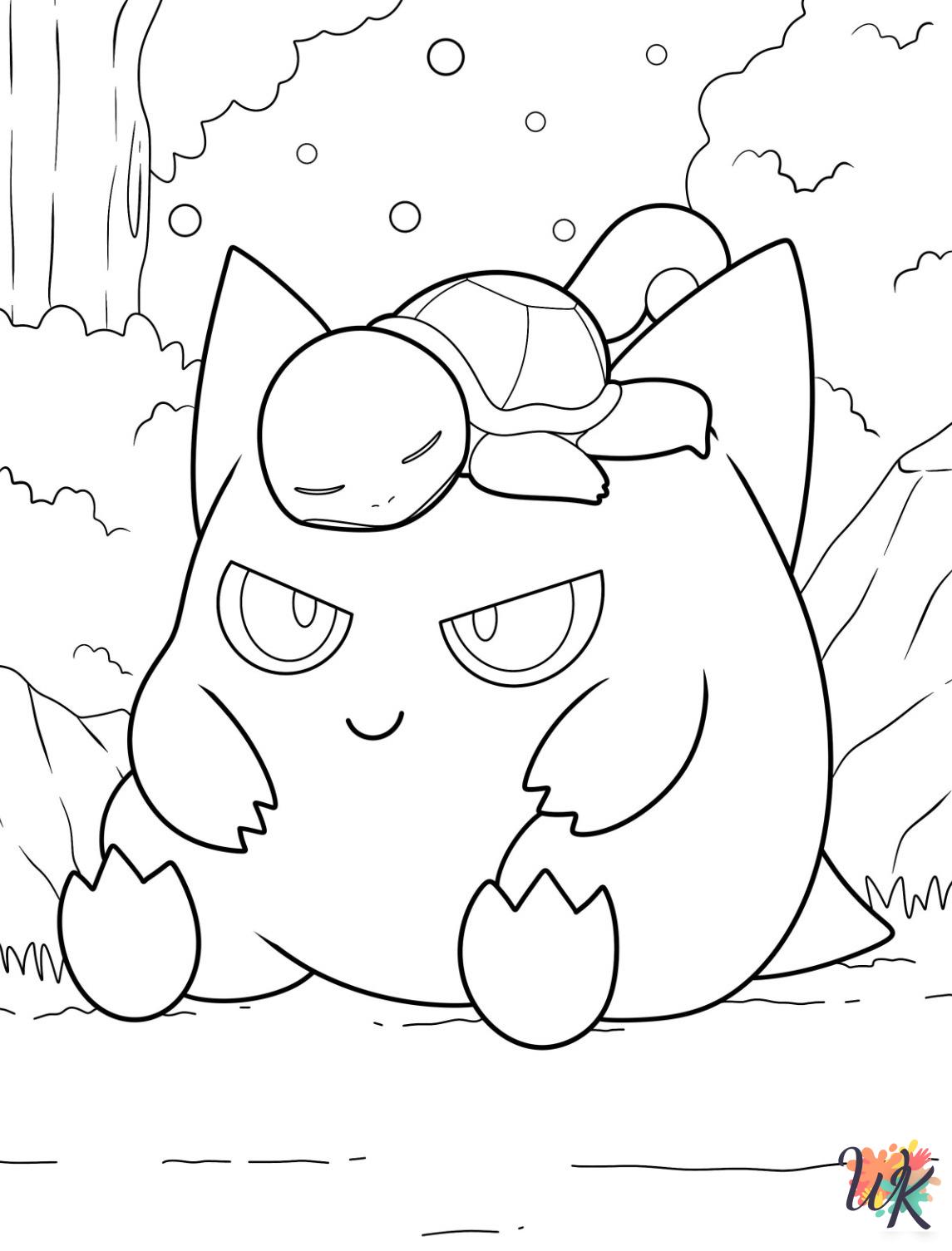 free adult Gengar coloring pages