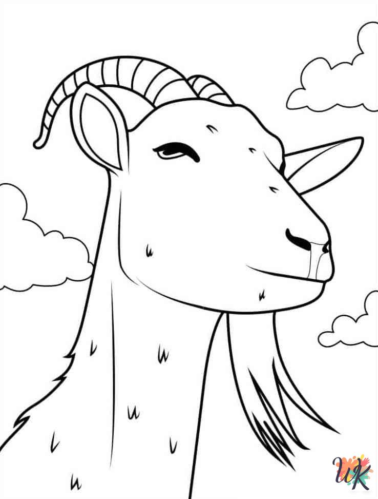 Goats coloring pages grinch