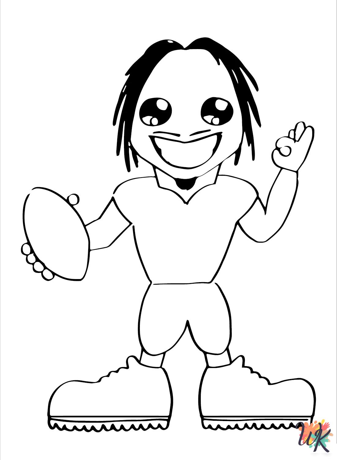 old-fashioned Justin Jefferson coloring pages