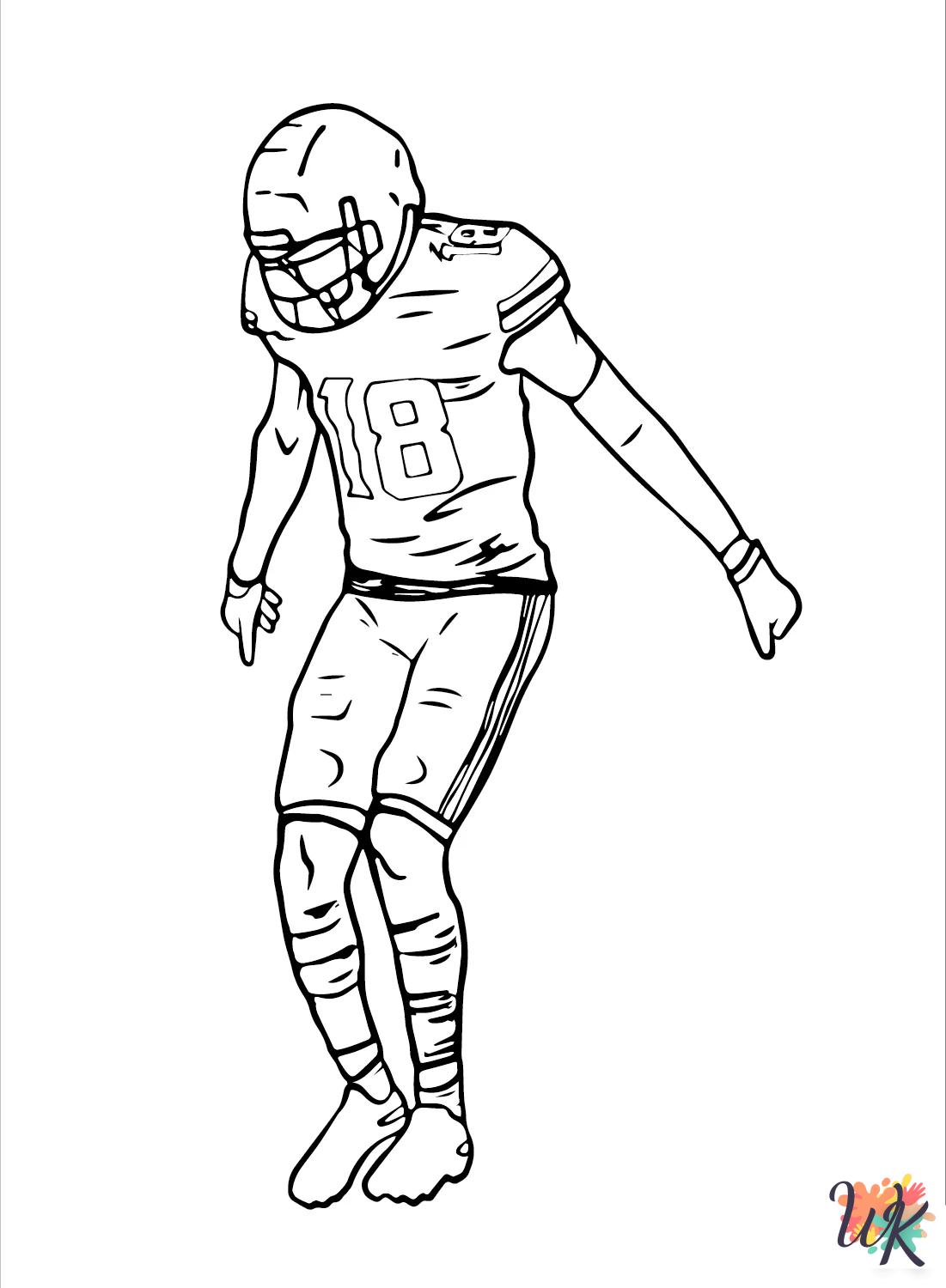 free Justin Jefferson coloring pages