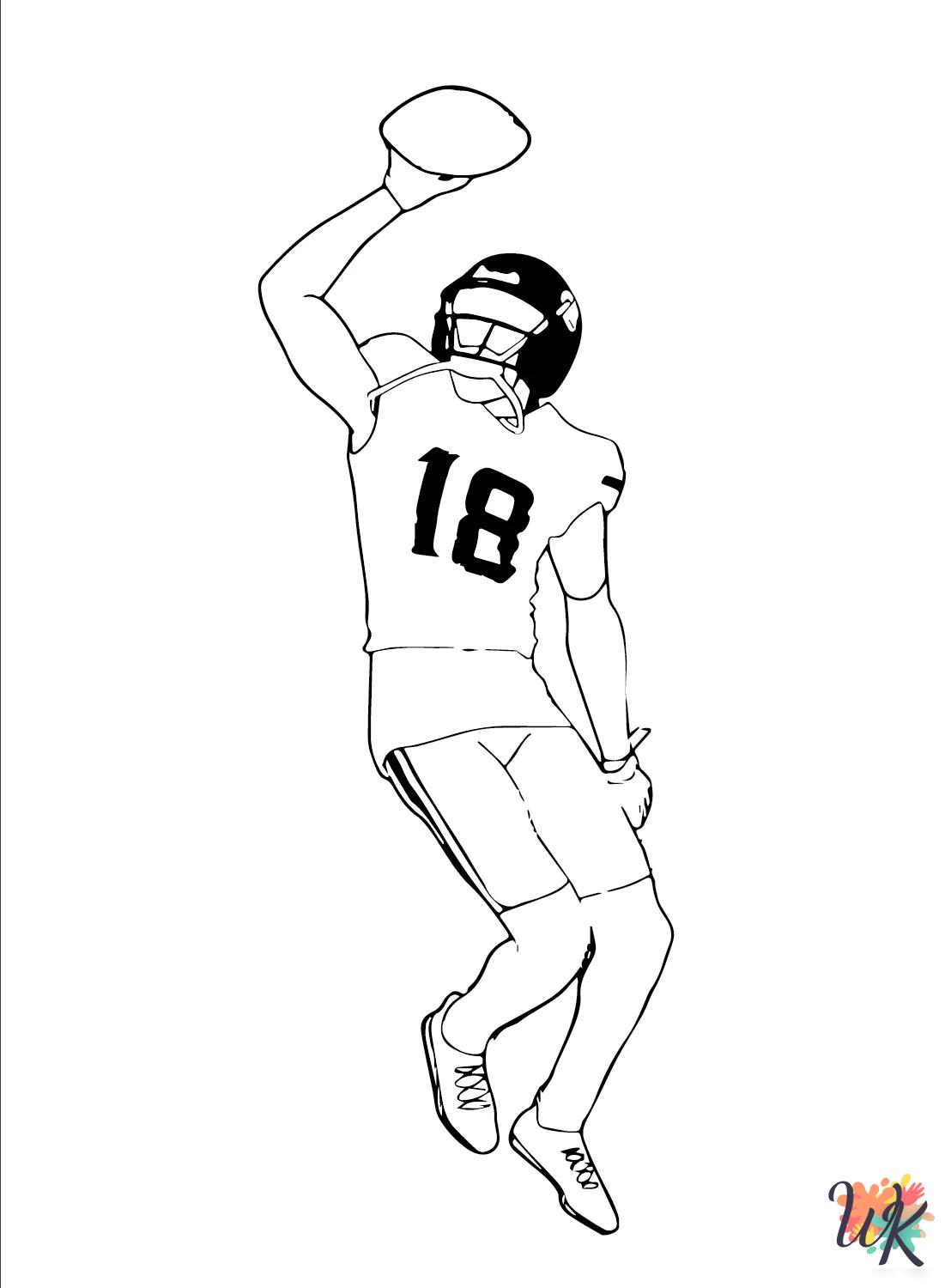 Justin Jefferson coloring pages to print