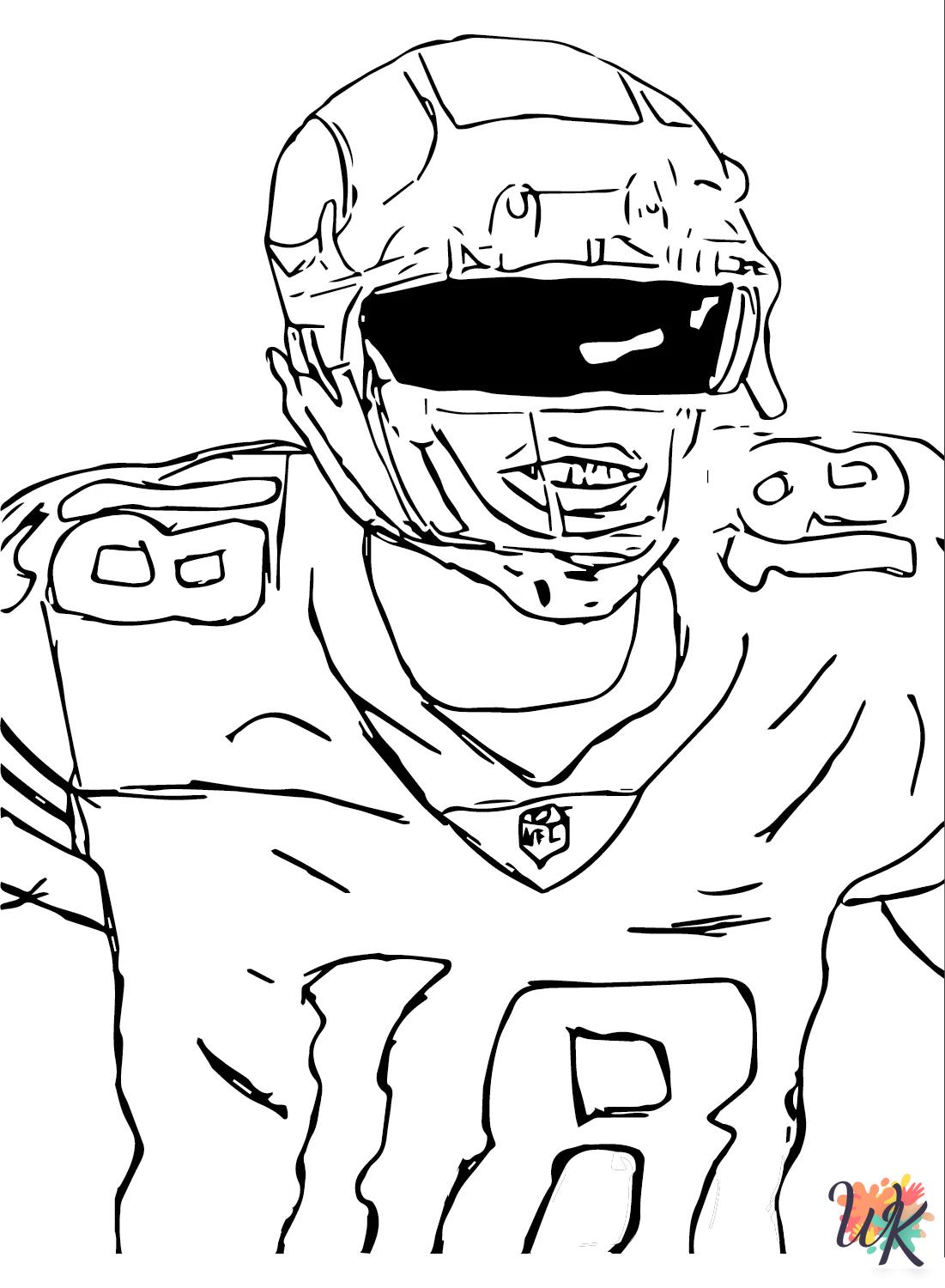 Justin Jefferson coloring pages printable