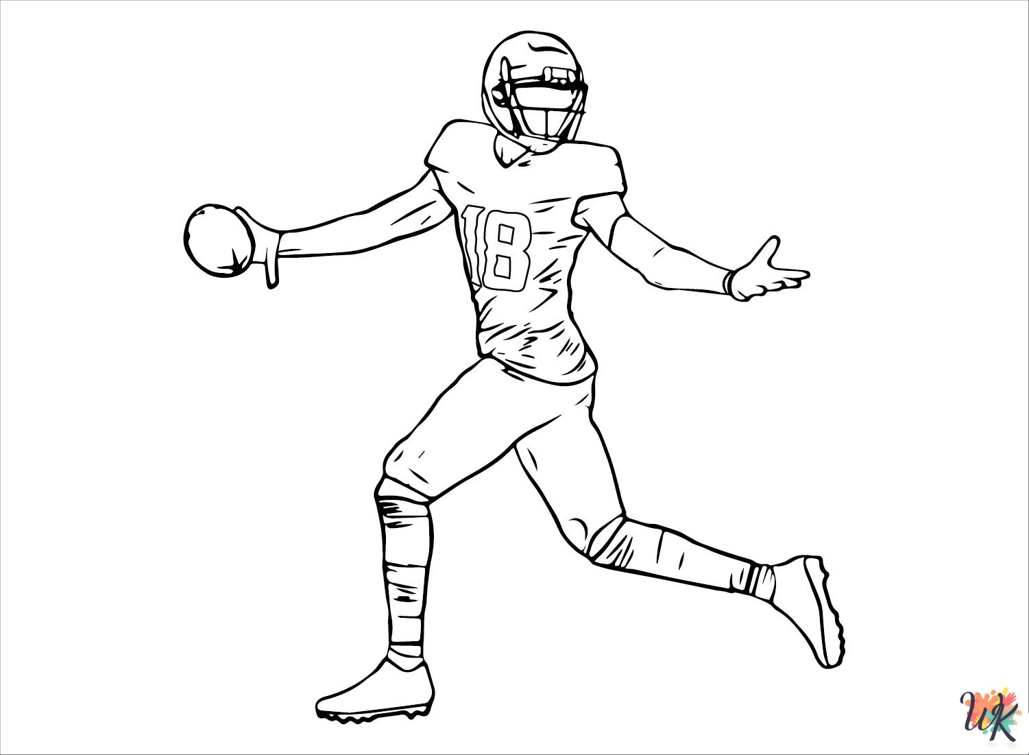 cute Justin Jefferson coloring pages