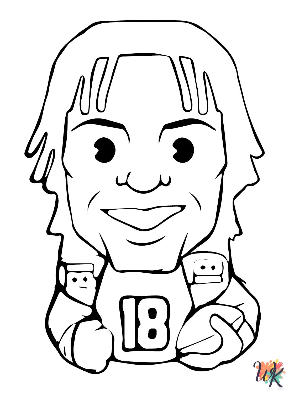 coloring pages printable Justin Jefferson