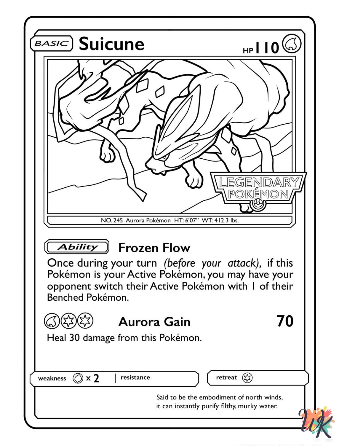 Legendary Pokemon coloring pages grinch