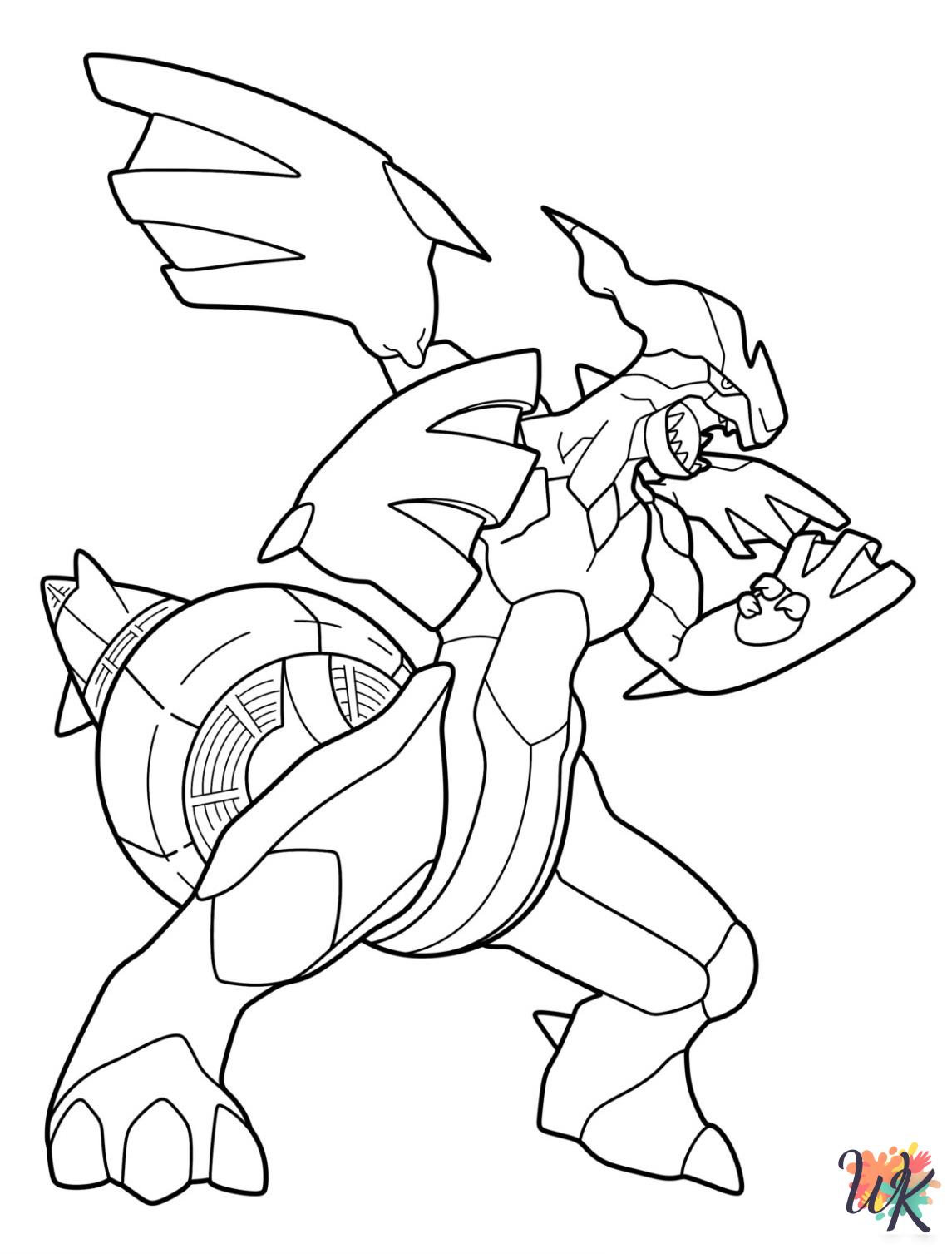46 Legendary Pokemon Coloring Pages - Unleash Your Imagination