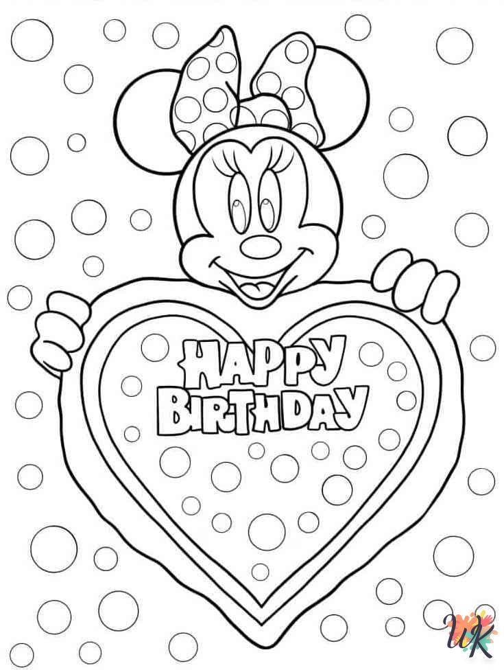 Minnie Mouse coloring pages printable