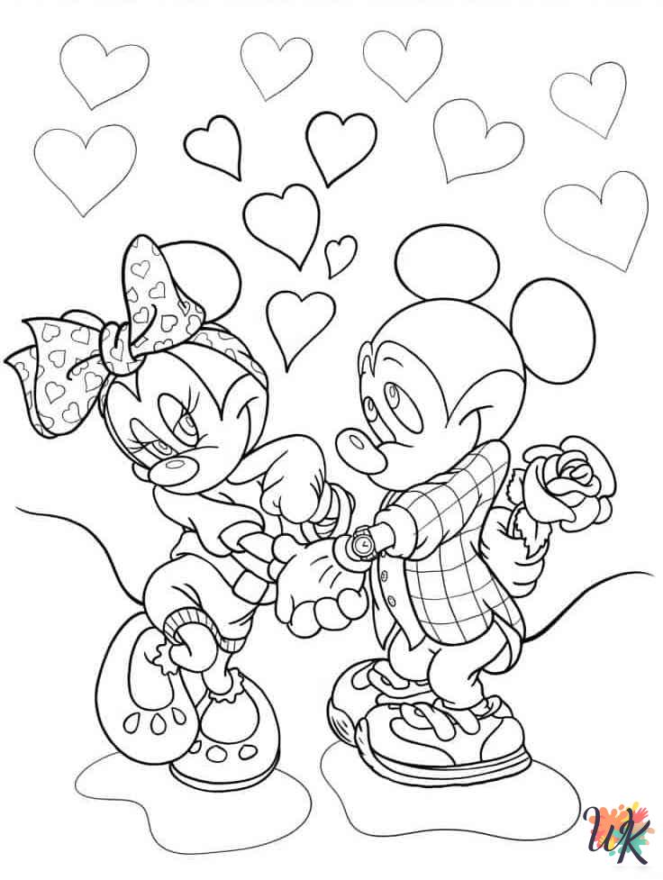 adult coloring pages Minnie Mouse