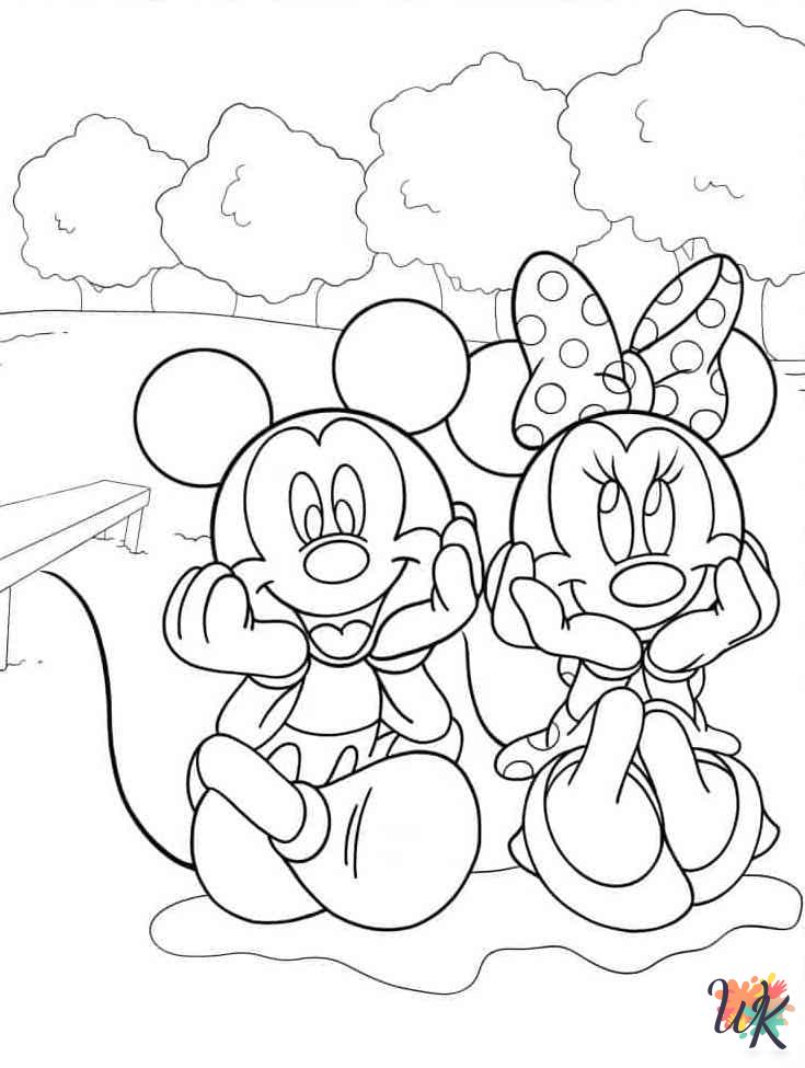 Minnie Mouse Coloring Pages 59