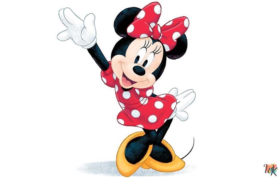 Minnie Mouse coloring pages