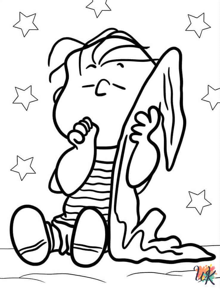 Peanuts coloring pages printable
