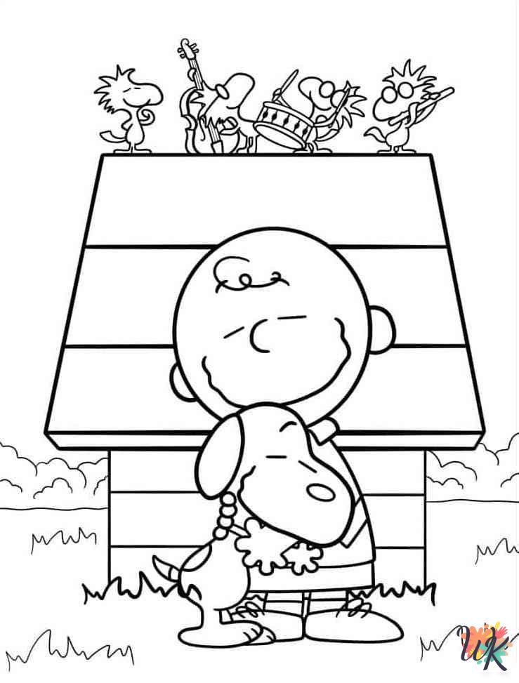 coloring pages printable Peanuts