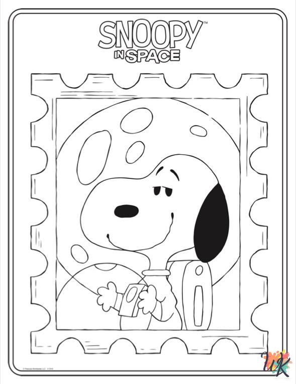 adult coloring pages Peanuts