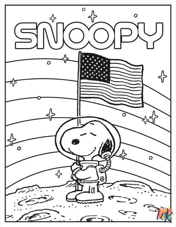 Peanuts coloring pages pdf