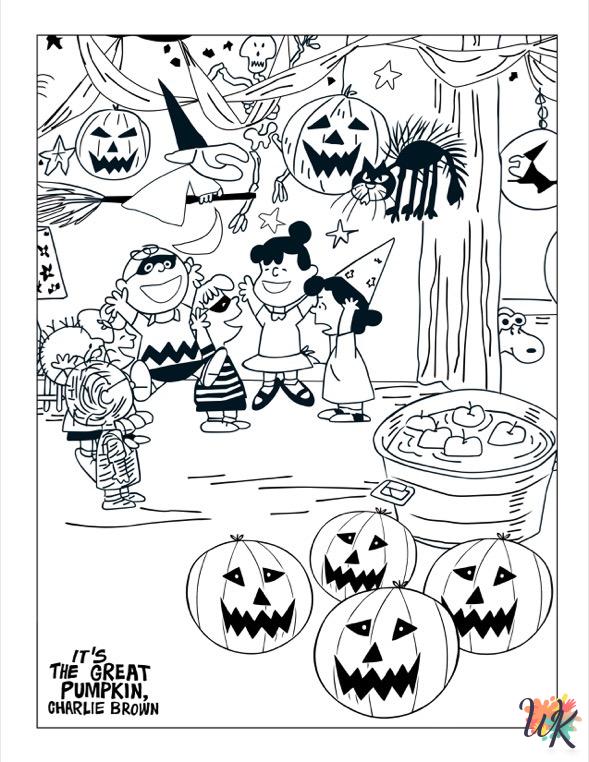 coloring pages Peanuts