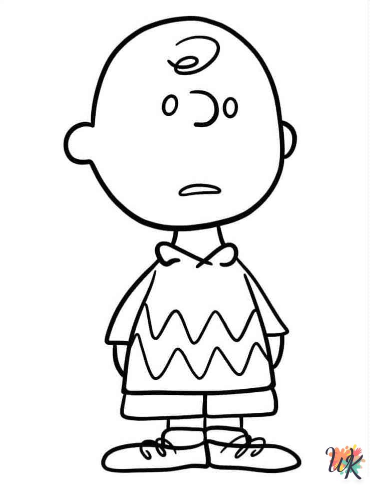 free Peanuts coloring pages printable