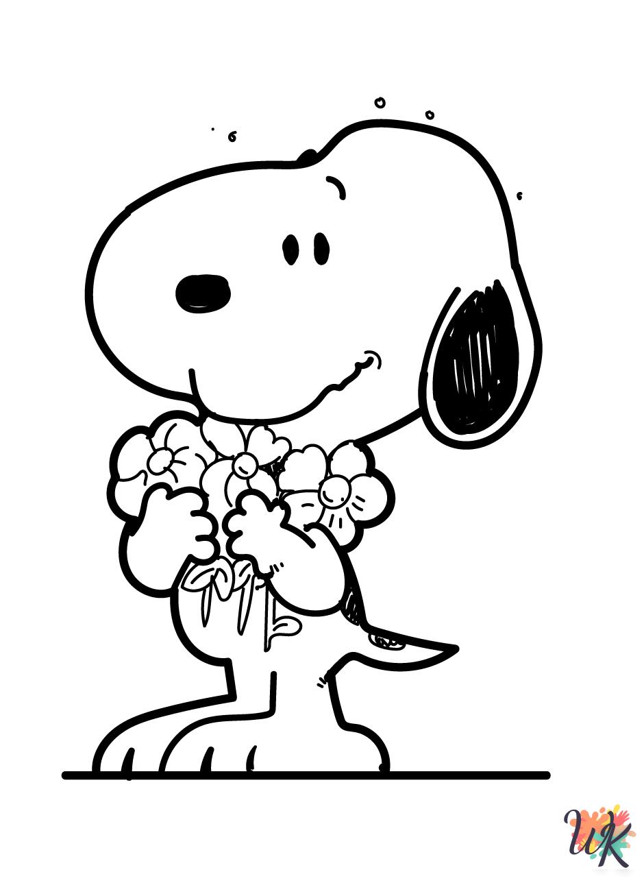 Peanuts coloring pages to print
