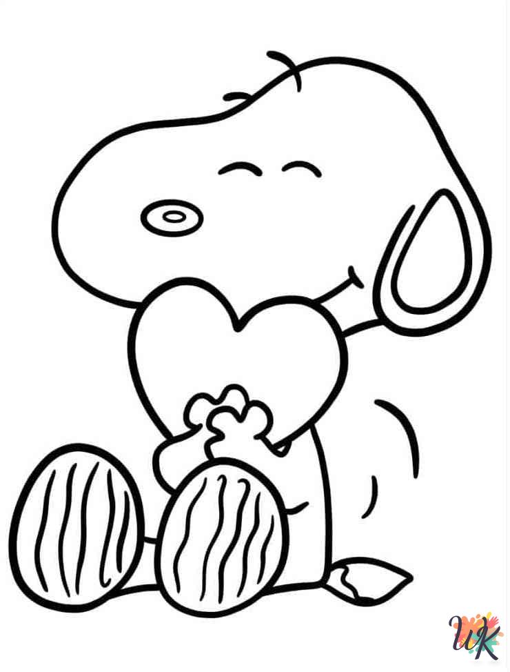 96 Peanuts Coloring Pages | Unleash Your Child's Creativity