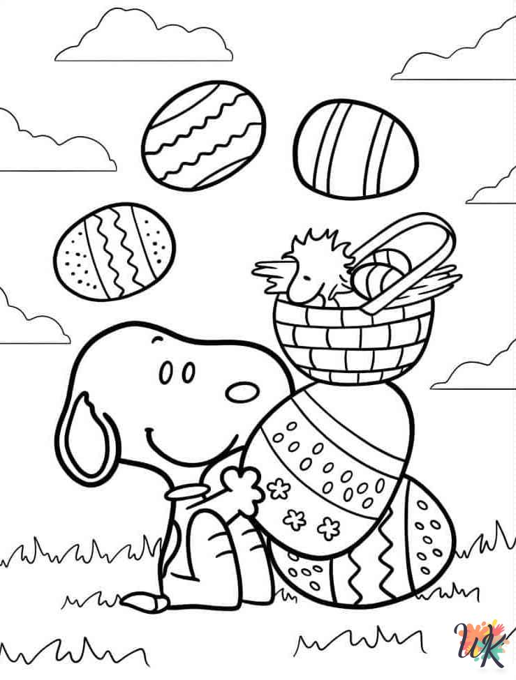 old-fashioned Peanuts coloring pages