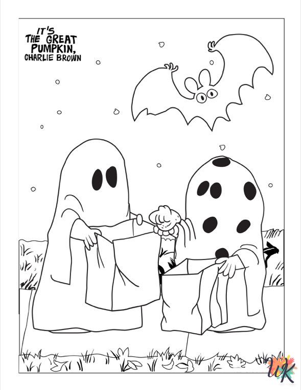 free Peanuts coloring pages