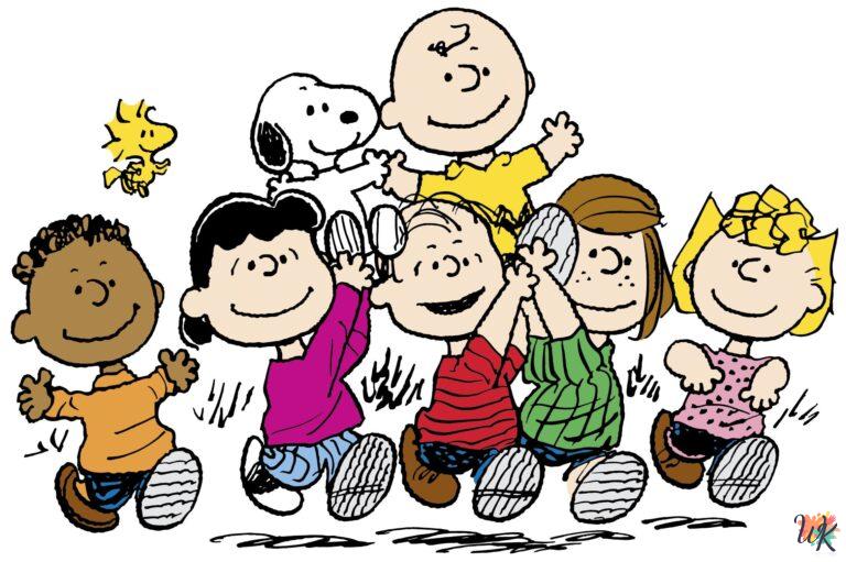 96 Peanuts Coloring Pages | Unleash Your Child's Creativity