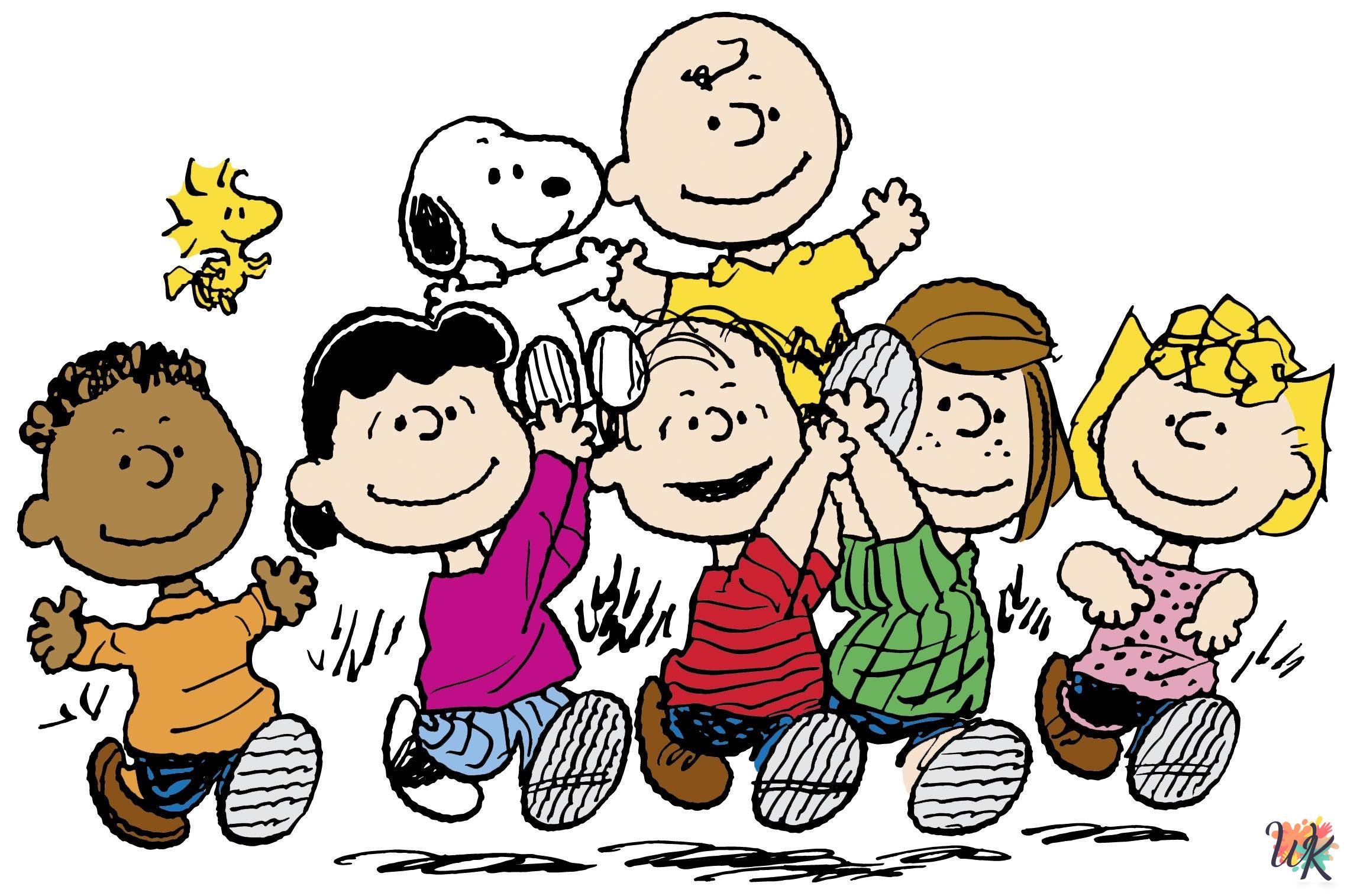 Peanuts coloring pages 1 Peanuts coloring pages