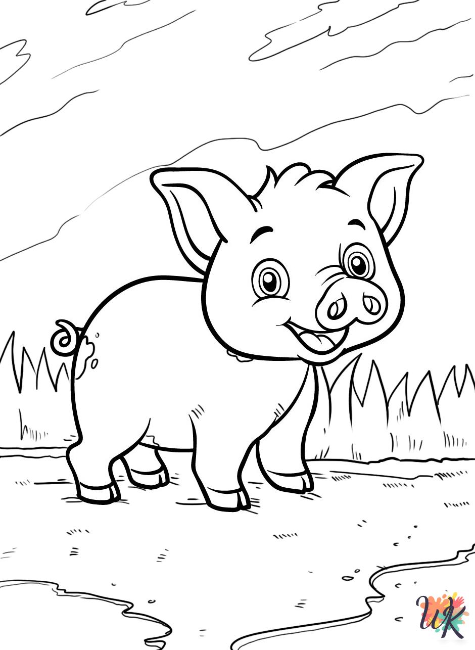 coloring pages printable Pigs