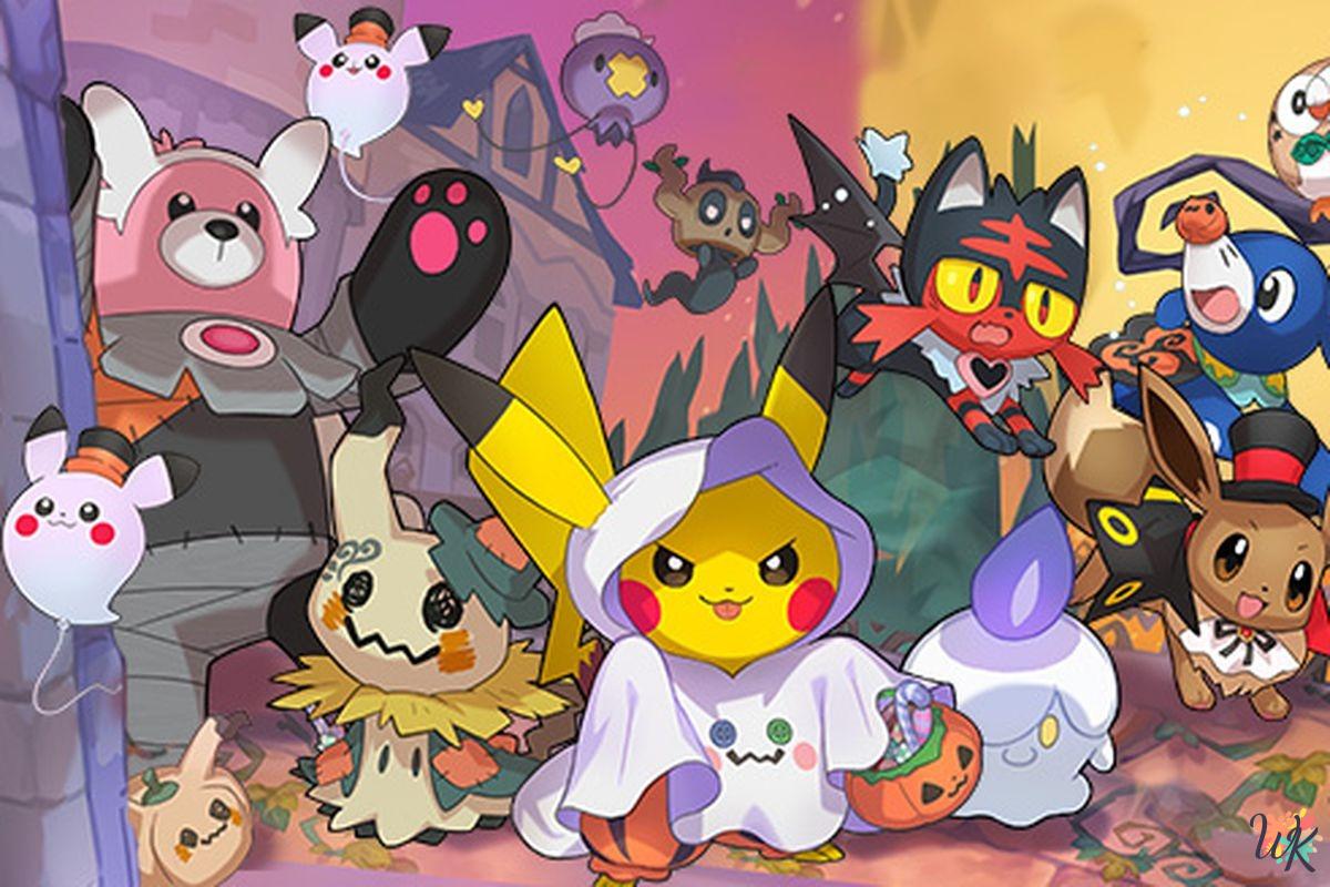33 Pokemon Halloween coloring pages