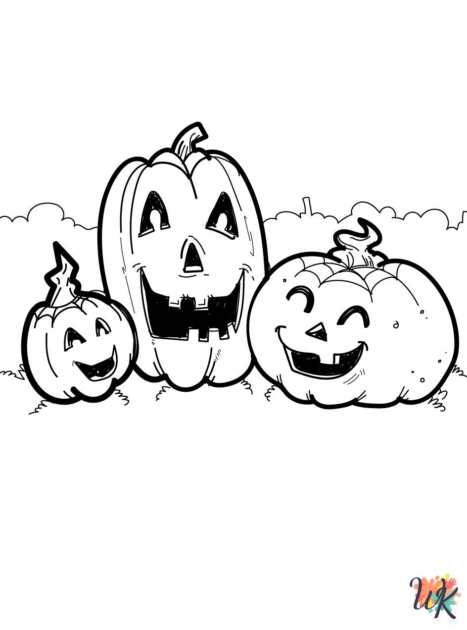 merry Pumpkin coloring pages
