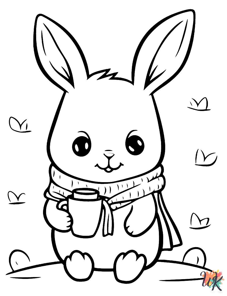 free coloring Rabbits pages