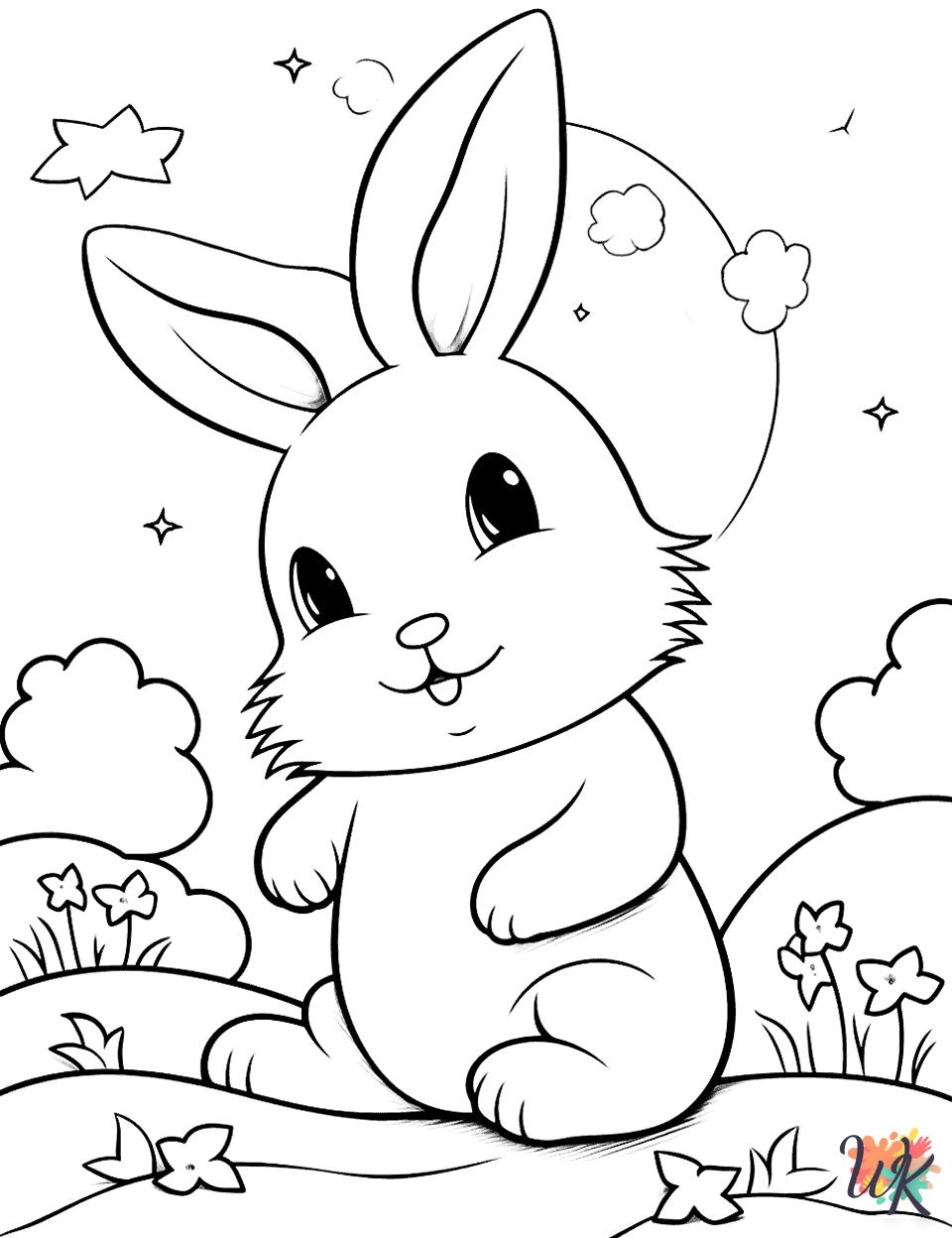 cute coloring pages Rabbits