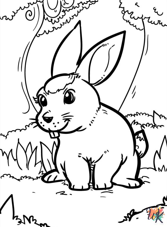 printable coloring pages Rabbits