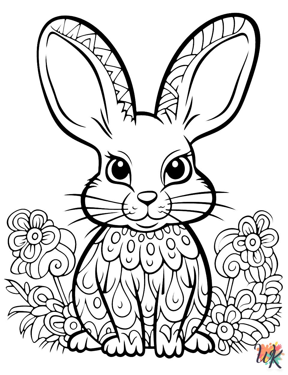 free coloring pages Rabbits