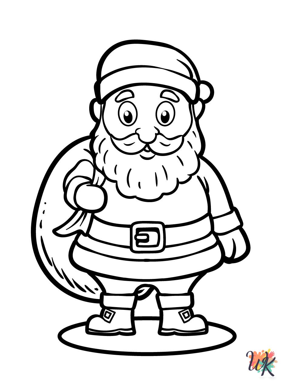 grinch Santa coloring pages