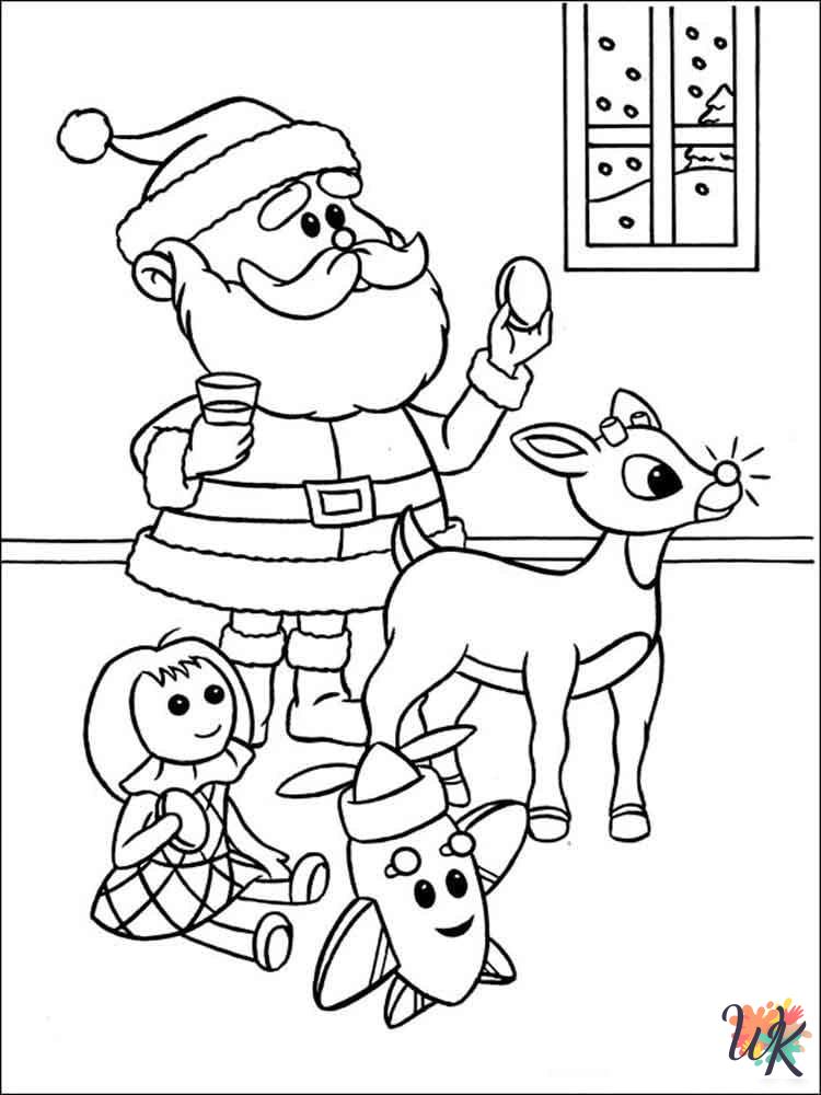 grinch Santa coloring pages