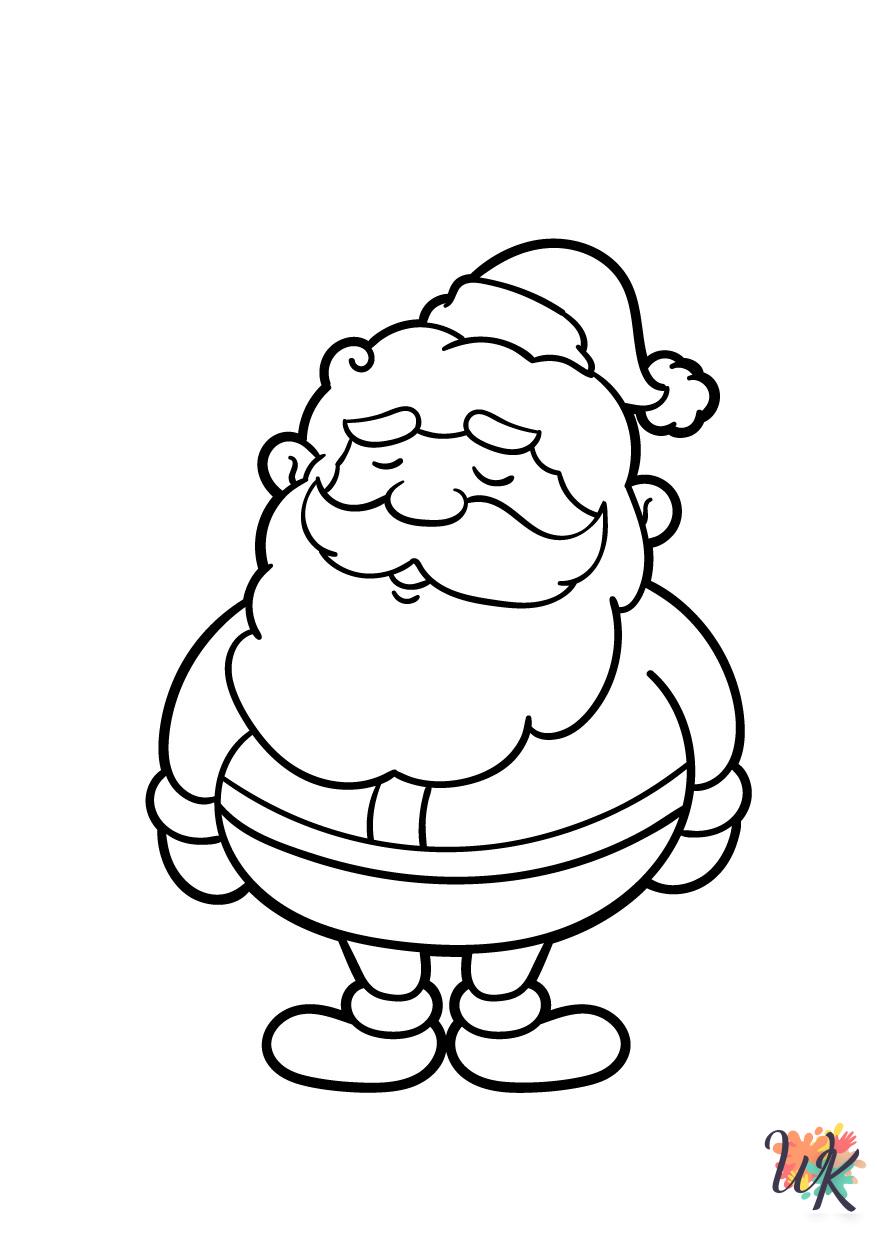 free Santa coloring pages