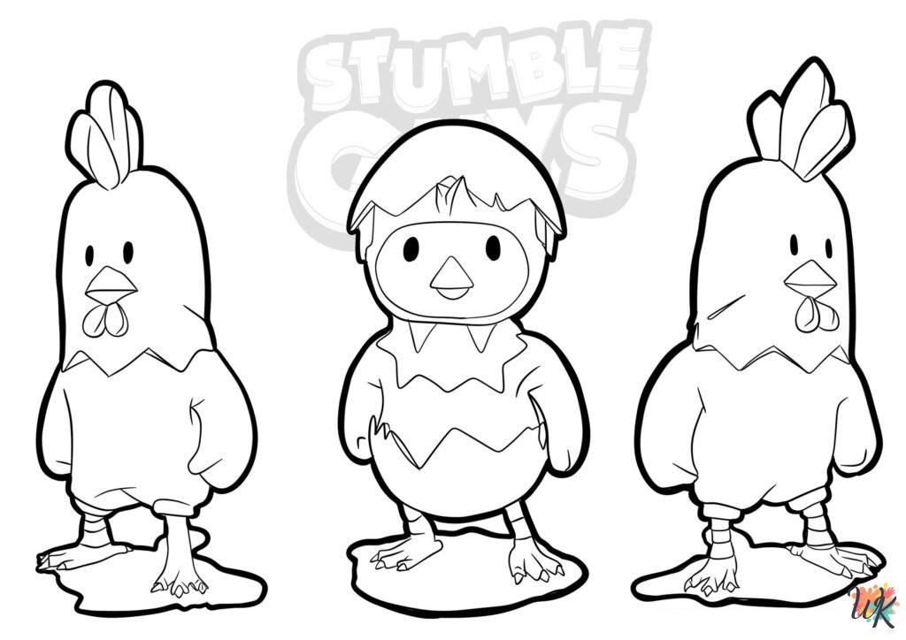 coloring pages for Stumble Guys