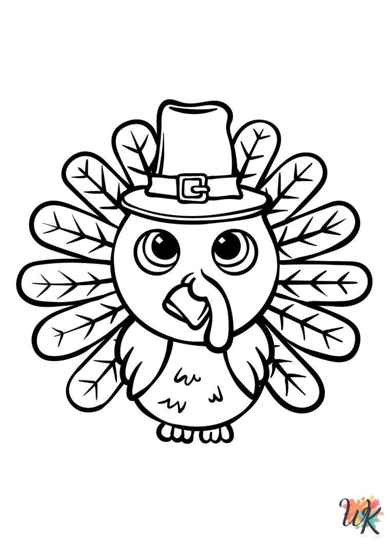 coloring pages for Thanksgiving