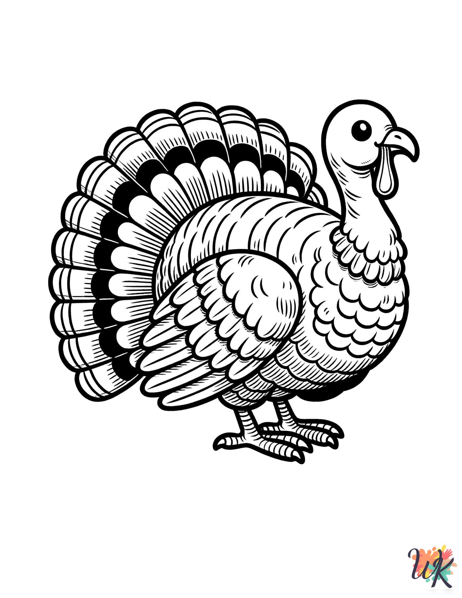 printable coloring pages Thanksgiving