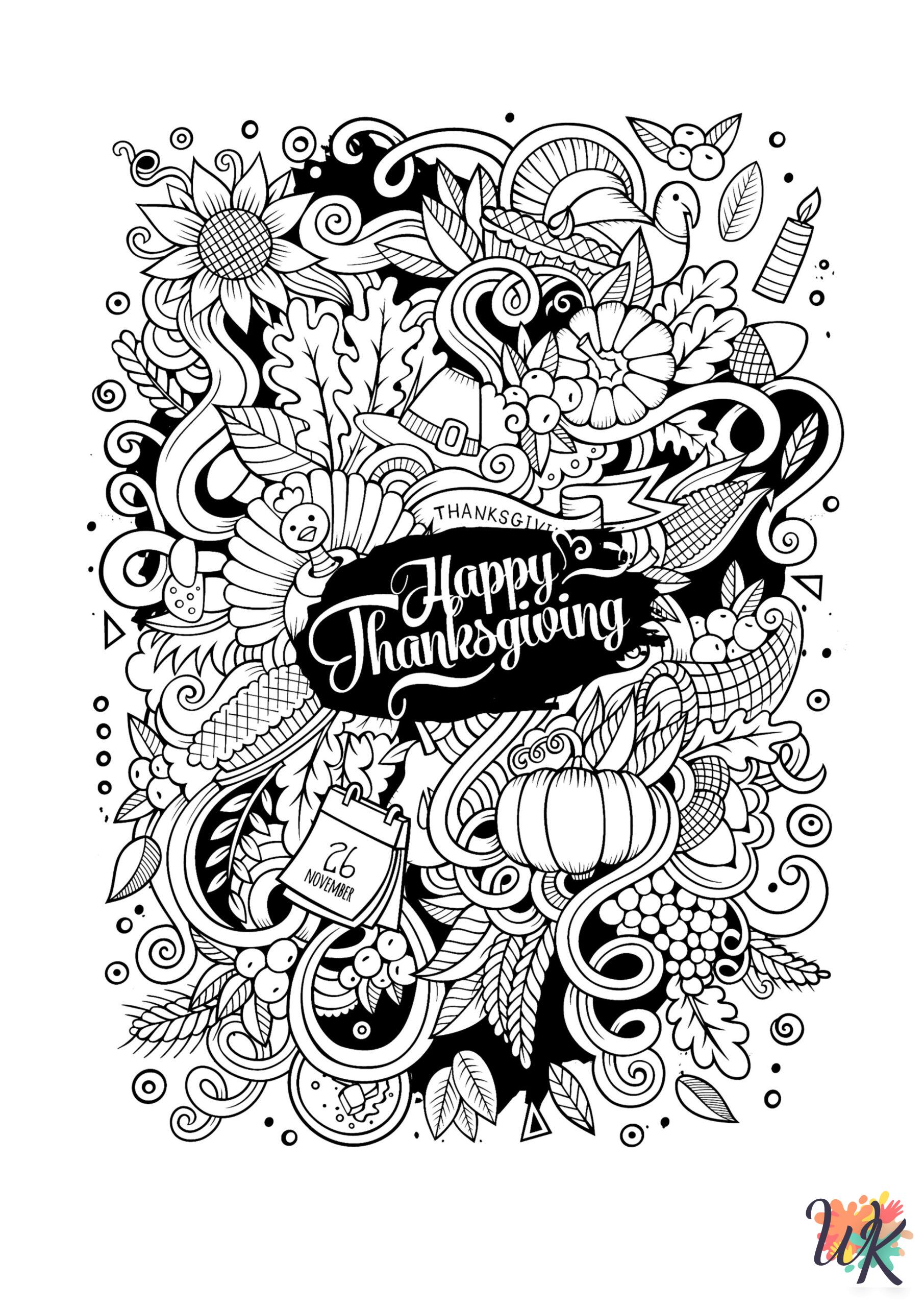 Thanksgiving Coloring Pages 10
