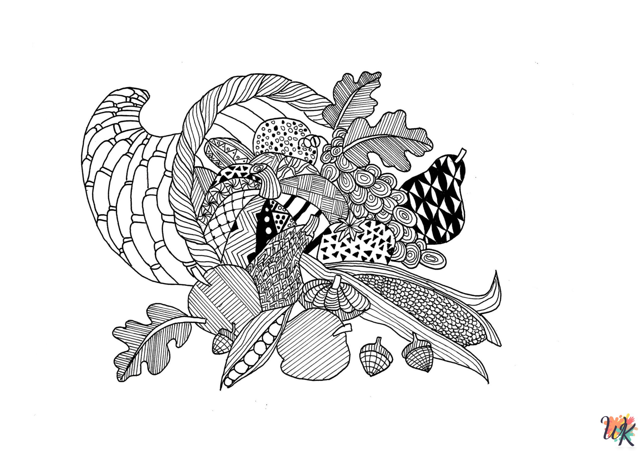 Thanksgiving Coloring Pages 7